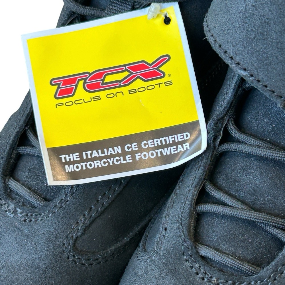 TCX X Square‎ Motorcycle Boots Womens 6.5 US 38 EU Black Biker Moto CE Certified - Picture 13 of 16